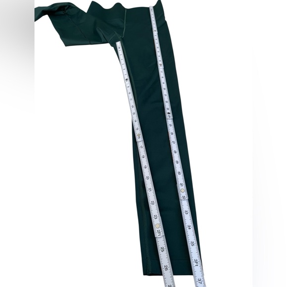 Savage x Fenty Hotline High-Waist Leggings Size Small Green Workout Yoga Active - Picture 2 of 9